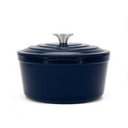 Round Casserole Dish - Blue