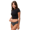 Set Of 5 Alma Menstrual Shorties - Anthracite Grey