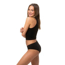 Lot De 5 Shorties Menstruel Alma - Black Onyx