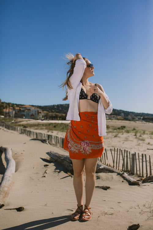 Foulard Alma - Orange