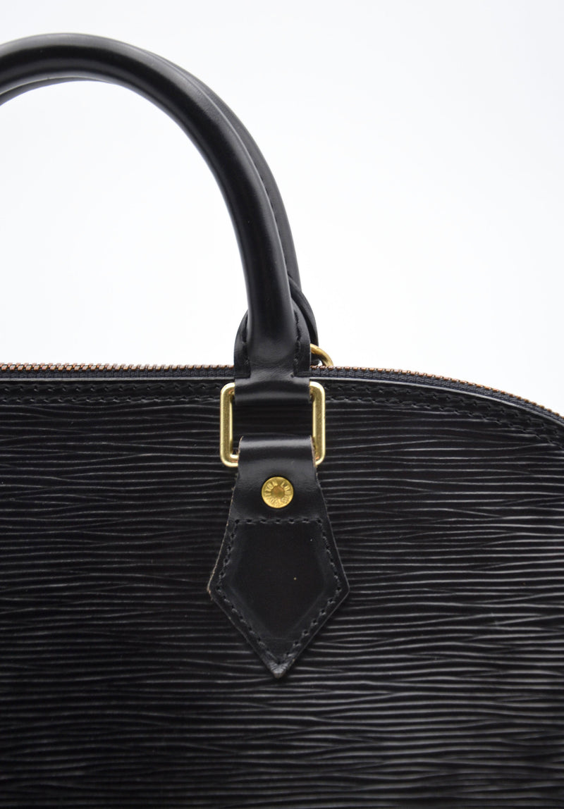 Louis Vuitton Alma Pm Epi Bolso vintage negro