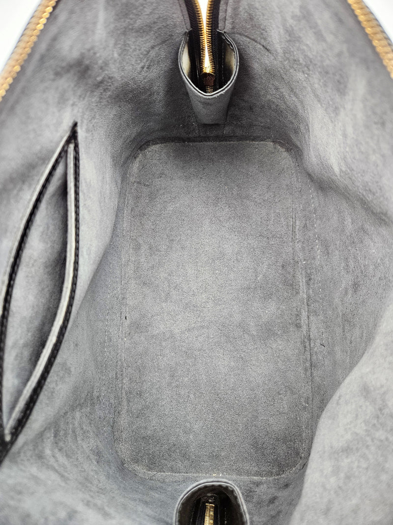 Louis Vuitton Alma Pm Epi Bolso vintage negro