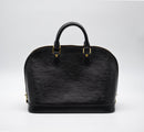 Louis Vuitton Alma Pm Epi Bolso vintage negro