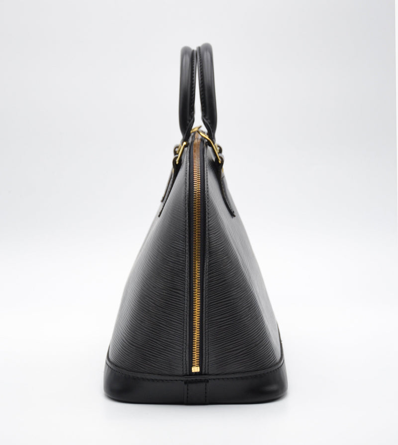 Louis Vuitton Alma Pm Epi Bolso vintage negro
