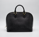 Louis Vuitton Alma Pm Epi Bolso vintage negro