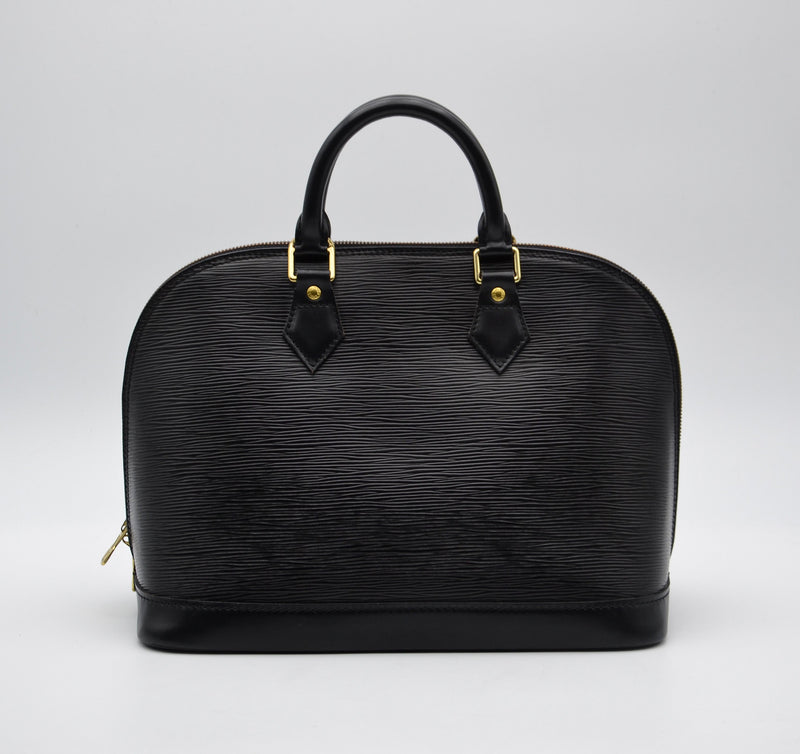 Louis Vuitton Alma Pm Epi Bolso vintage negro