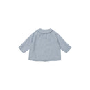 Aloe blue/white stripe blouse - Caramel selection available on amaetc.com, eco friendly concept store for children