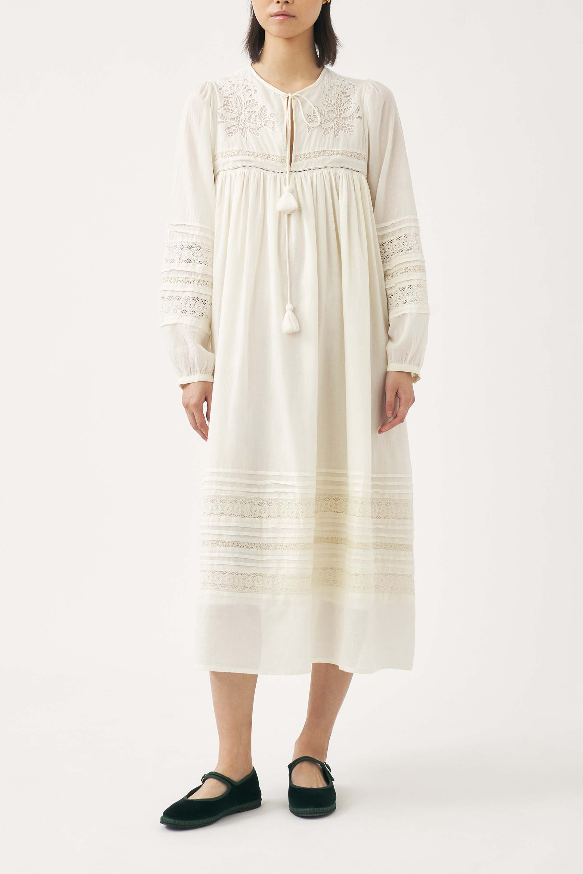 Robe Aloha - Crème