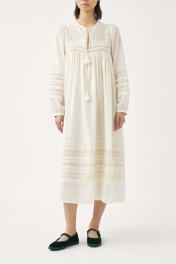 Robe Aloha - Crème