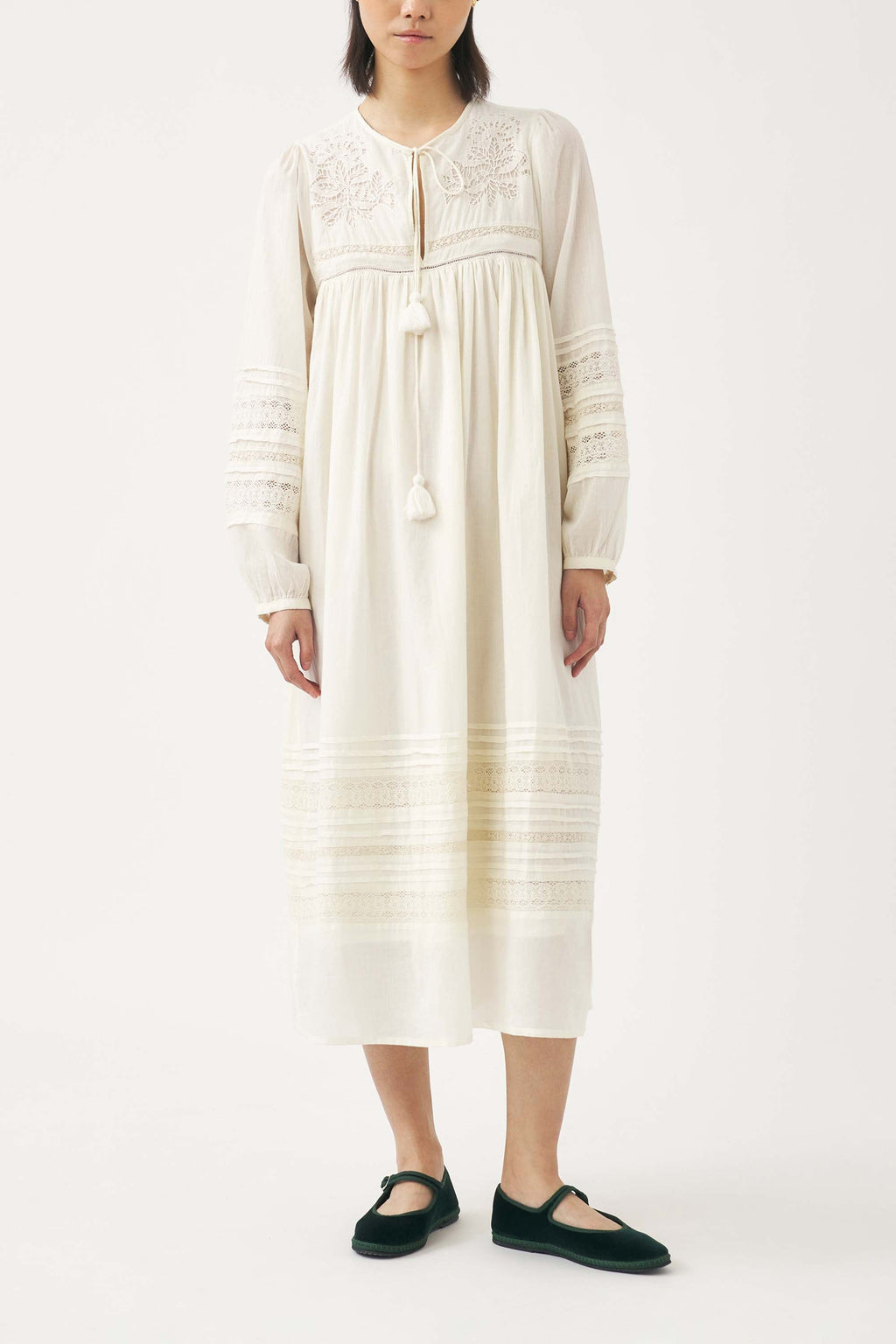Robe Aloha - Crème