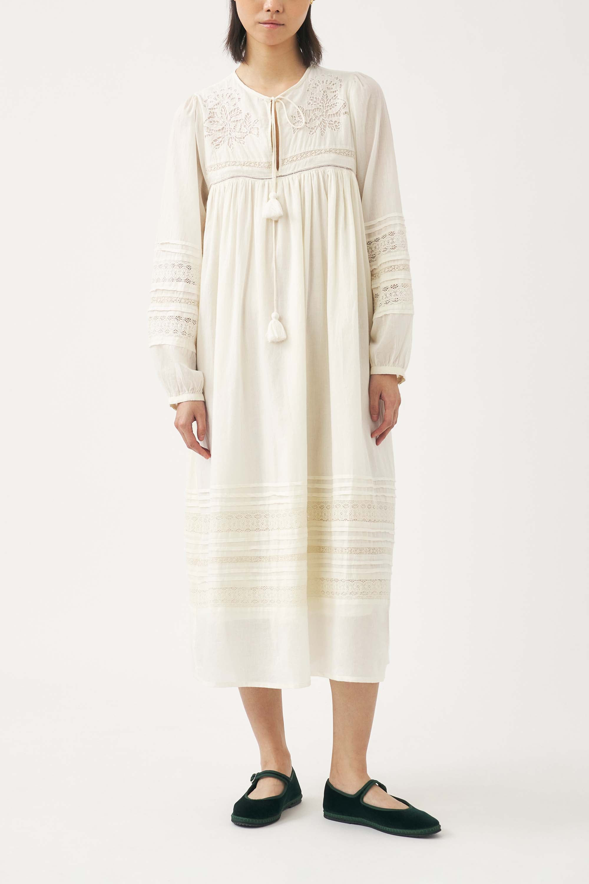 Robe Aloha - Crème
