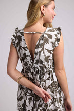 Robe Longue Sans Manche - Brown