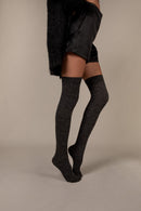 Jambières Laine Alpaga - Gris