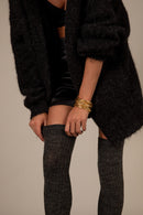 Jambières Laine Alpaga - Gris