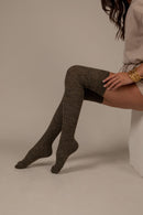 Jambières Laine Alpaga - Kaki