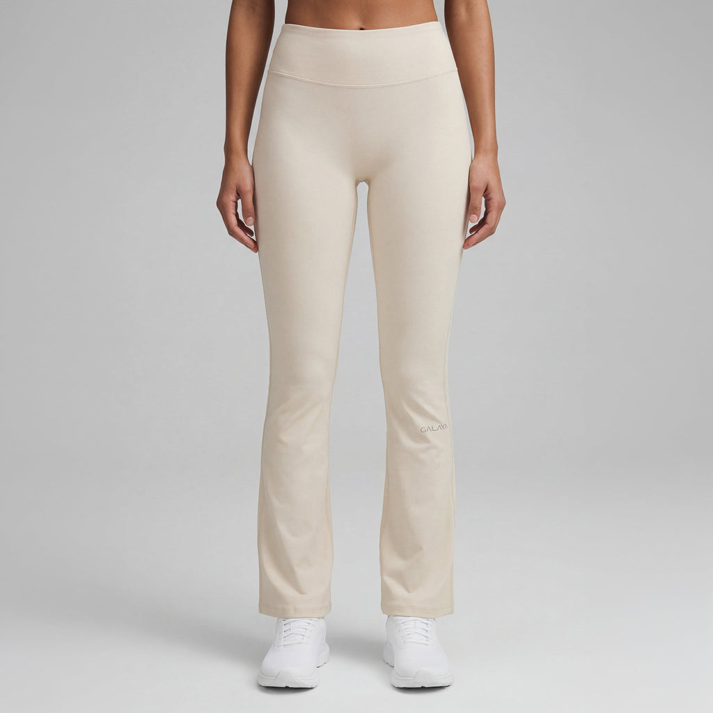 Pantalon De Yoga Femme Flare Sirius – Taille Haute – Pilates & Athleisure