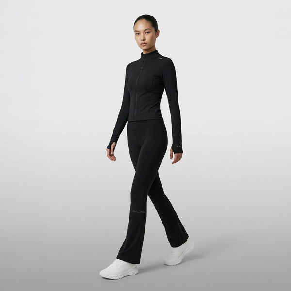 Yogabukser Med Svaj Til Kvinder Sirius – Høj Talje – Pilates & Athleisure