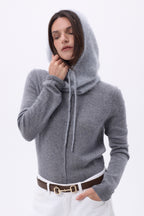 Balaclava – Alta Brushed Cashmere - Light Grey - Unisex
