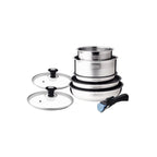 Battery 8 Pieces - Stainless Steel - Non-Stick - Stainless Steel