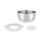 Set 3 Salad Bowls With Lid 16/20/24cm - Stainless Steel