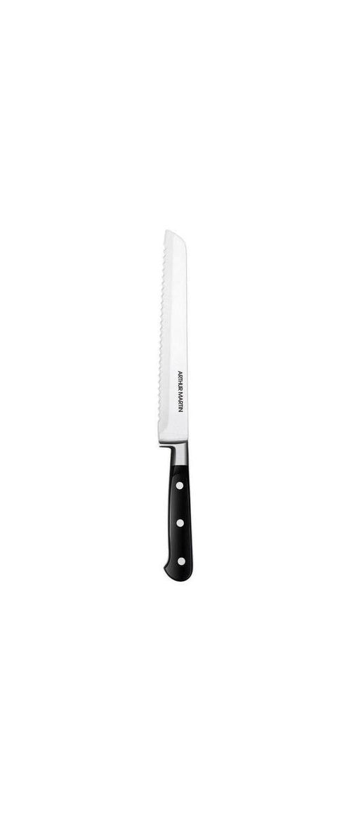 Couteau À Pain Lame 20 Cm - Manche Noir
