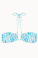 Top de bikini Amalfi - Azul