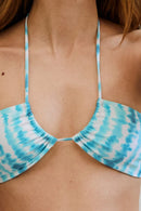 Top de bikini Amalfi - Azul