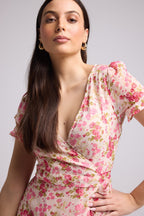 Vestido Corto - Amandine - Rosa