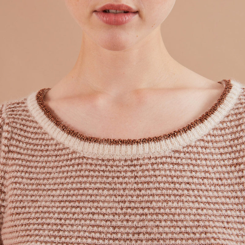 Suéter Amando - Latte/Amaretti