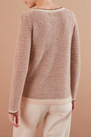 Suéter Amando - Latte/Amaretti