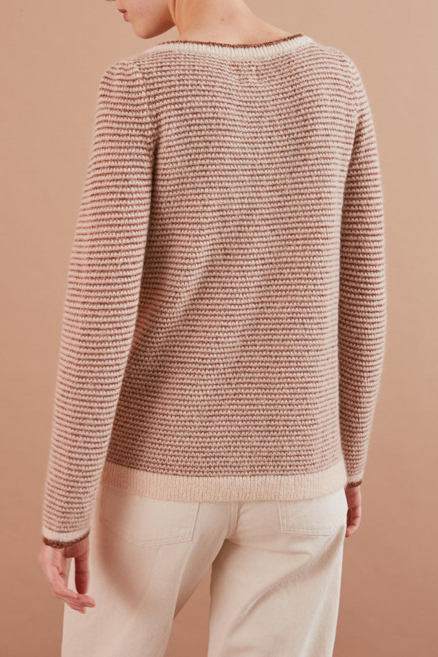 Suéter Amando - Latte/Amaretti