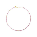 Amantetourmaline Necklace Pink/White Mother-of-Pearl