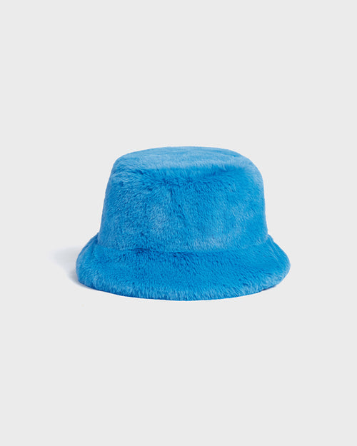 Bob Amara Faux Fur - Azure Blue