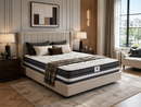 Chinon - Matelas - Blanc/Gris