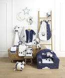 Attache-Tétine Bébé En Coton Chouette