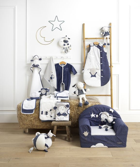 Attache-Tétine Bébé En Coton Chouette