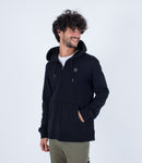 Box Zip Sweatshirt - Black - Men