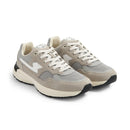 Stepney Workers Club - Sneakers Amiel S-Strike Suede Mix - Light Grey - Mixte