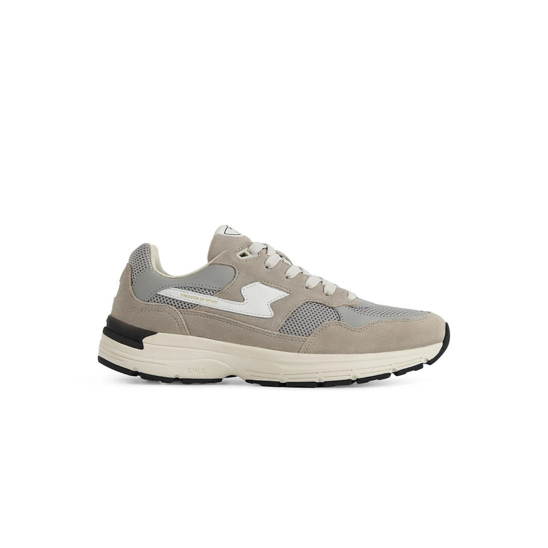 Stepney Workers Club - Sneakers Amiel S-Strike Suede Mix - Light Grey - Mixte