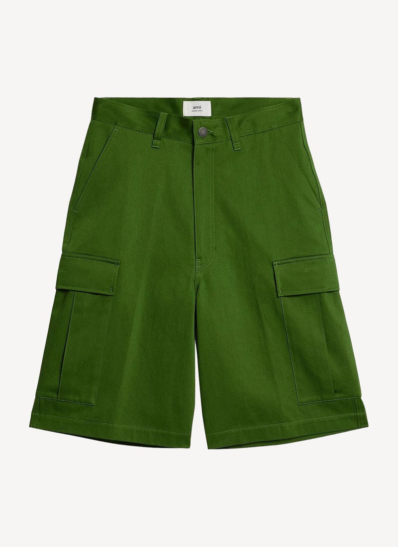 Ami - Short - Green - Homme