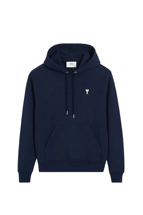 Ami Paris - Hoodie Ami De Coeur - Bleu Blanc