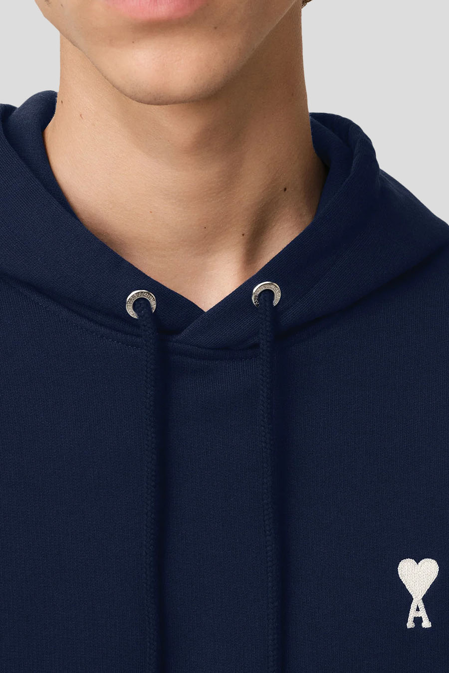 Ami Paris - Hoodie Ami De Coeur – Bleu Blanc