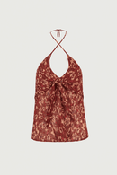 Bloom Top Brown