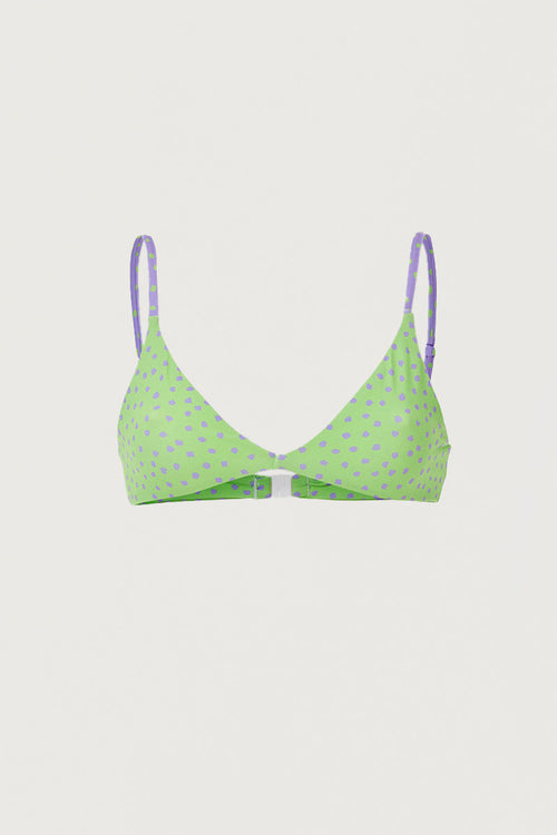 Top de bikini pistacho