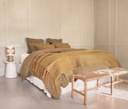 Cotton Gauze Duvet Cover Amore - Bronze
