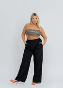 Top Golden Sequins Corset