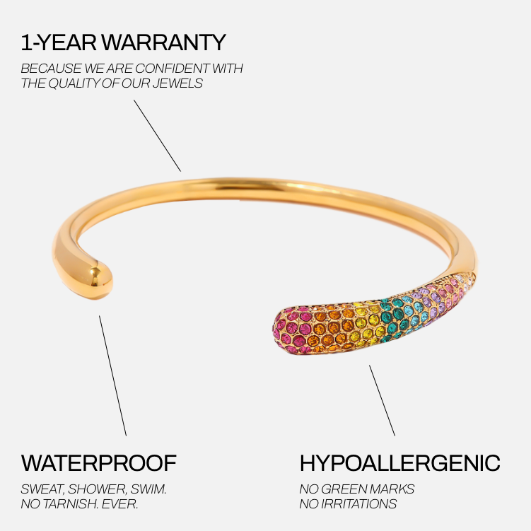 Jonc Amy Multicolore