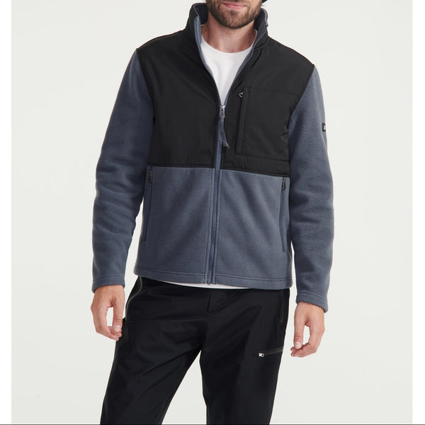 Forro polar con cremallera integral - Azul turquesa Cb - Hombre