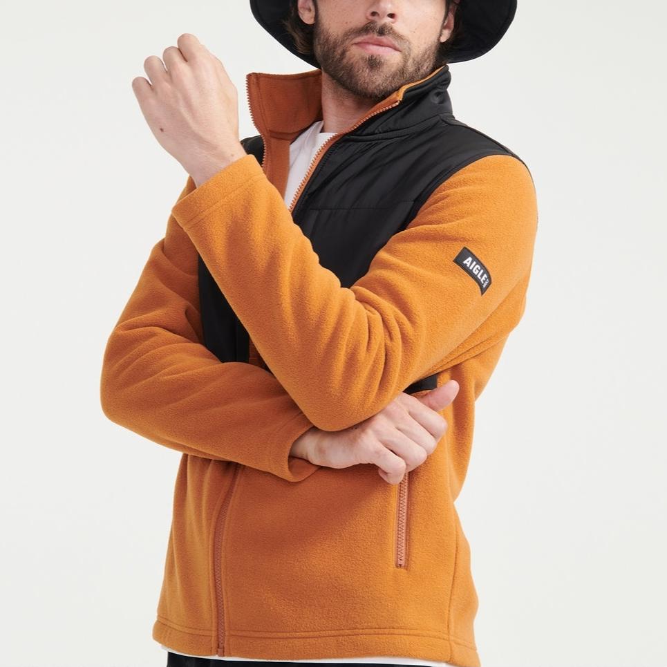 Polaire Zip Intégral - Moka Cb - Homme