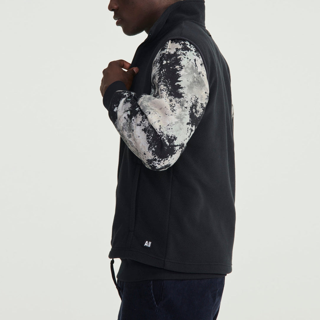 Polaire Sans Manches - Noir - Homme